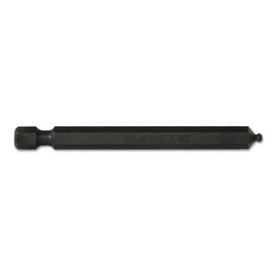 BondhusÂ® BalldriverÂ® Power Bit, 3/32 in, 1/4 in Drive, 3 in, 10805