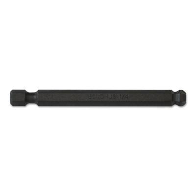 BondhusÂ® BalldriverÂ® Power Bit, 1/4 in, 1/4 in Drive, 3 in, 10812