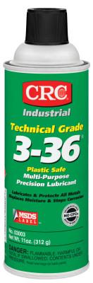 CRC Technical Grade 3-36 Multi-Purpose Precision Lubricants, Aerosol Can, 03003