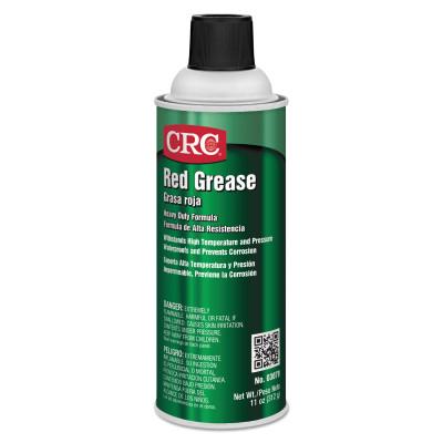 CRC Red Grease, 11 oz Aerosol Can, 03079