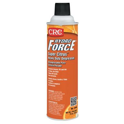 CRC Super Citrus Heavy-Duty Degreasers, 16 oz Aerosol Can, 14440