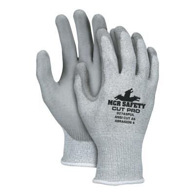 MCR Safety Cut Pro Gloves, XX-Large, Silver/Gray, 92743PUXXL