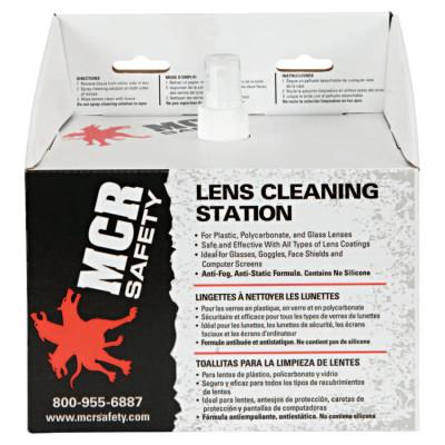 MCR Safety Disposable Lens Cleaning Stations, 8 in X 5 in, LCS1