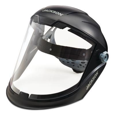 Jackson Safety MAXVIEW™ Series Premium Face Shields with Headgear, AF/Clear, 9 in H x 13-1/4 in L, 14201