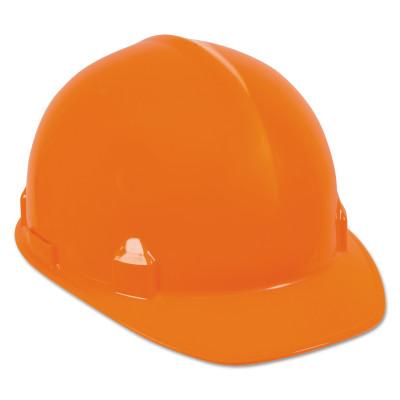 Jackson Safety SC-6 Hard Hat, 4-point Ratchet, Front Brim, Hi-Viz Orange, 14843