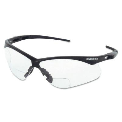 Kimberly-Clark Professional V60 Nemesis RX Safety Eyewear, +2.5 Diopter Polycarb Anti-Scratch Lenses, Black, 28627