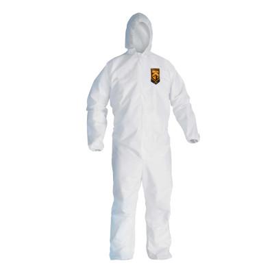 Kimberly-Clark Professional KLEENGUARD* A20 Breathable Particle Protection Coveralls, 2XL, Hood, Zip, 49115