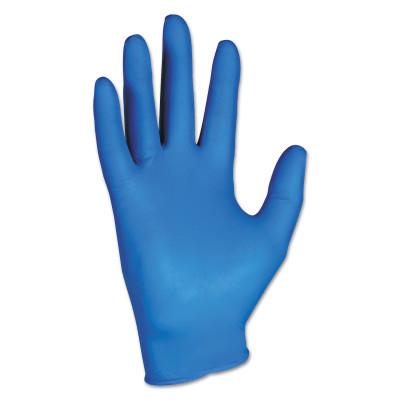 Kimberly-Clark Professional KLEENGUARD G10 Arctic Blue Nitrile Gloves, Textured Fingertips, 1.97 mil, Large, 90098