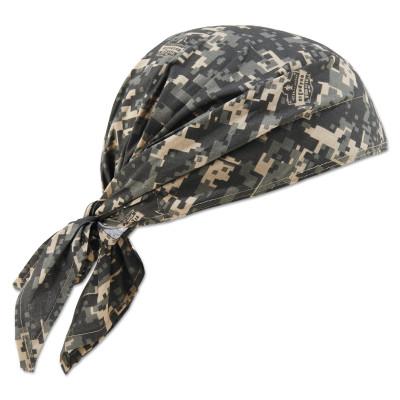 Ergodyne Chill-Its 6710CT Evaporative Cooling Triangle Hats w/ Cooling Towel, Camo, 12582