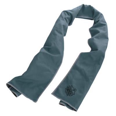 Ergodyne Chill-Its 6602MF Evaporative Micro-Fiber Cooling Towels, Gray, 12668