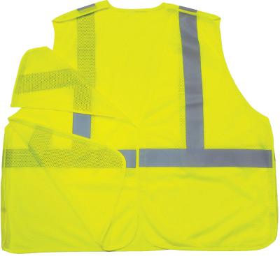 Ergodyne GloWear 8215BA  Class 2 Breakaway Vests, 4XL/5XL, Lime, 21079