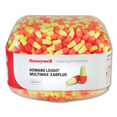 Honeywell Earplug Dispenser Refills, Canister, Coral/Yellow, MultiMax, HL400-MM-REFILL