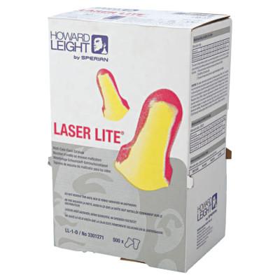 Honeywell_Laser_Lite_Disposable_Earplugs_Foam_Magenta_Yellow_Uncorded_Dispenser_Box