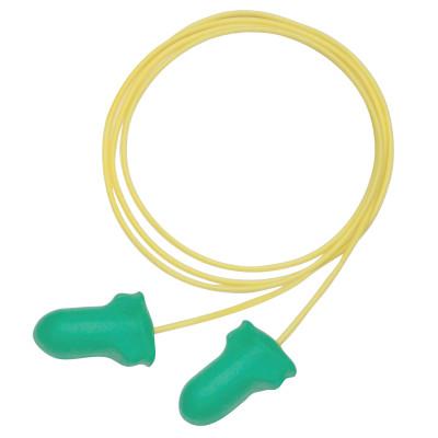 Honeywell Max Lite® Disposable Earplug, Foam, 30 dB, Green, Corded, LPF-30-P