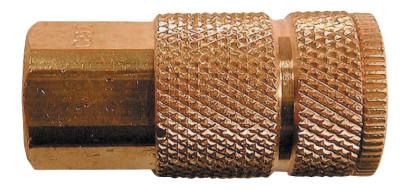 Coilhose Pneumatics Coilhose Pneumatics Coilflow™ ARO Interchange Series Coupler, 1/4 in (NPT) F, Brass, 140