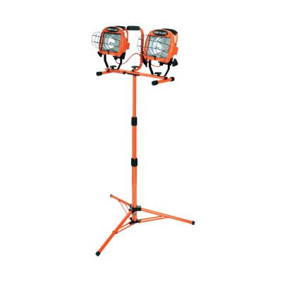 CCI?? 1000W Twin Head Telescoping  Double Halogen Flood Light w/Switches/Tripod Base, L14SLED