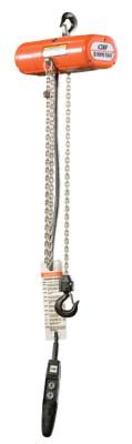 CM Columbus McKinnon ShopStar Electric Chain Hoist, 300 lb Capacity, 10 ft Lifting Height, 2000