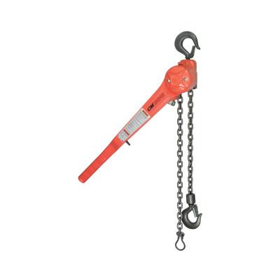 CM Columbus McKinnon Puller Lever Tools, 3/4 Tons Capacity, 10 ft Lifting Height, 1 Fall, 58 lbf, 4060