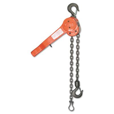 CM Columbus McKinnon Short Handle Pullers, 3 Tons Capacity, 5 ft Lifting Height, 7330P