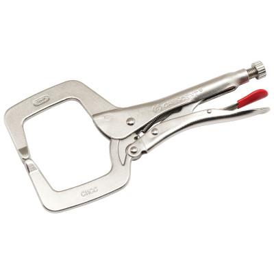 Apex Tool Group Locking C-Clamp with Regular Tips, Locking Grip, 11 in Long, Bulk Pack, C11CCVBN