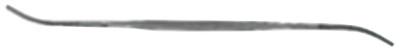 Apex Tool Group X.F Swiss Pattern Rectangular Silversmith's Riffler File, 7 1/2",  #10 SHAPE W, 41102