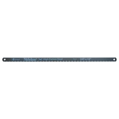 Apex Tool Group Solid Flexible Carbon Steel Hacksaw Blades, 12 in, 24 TPI, 63268