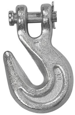 Apex Tool Group 473 Series Clevis Grab Hooks, 5/8 in, 18,100 lb, Painted Orange, 4503815