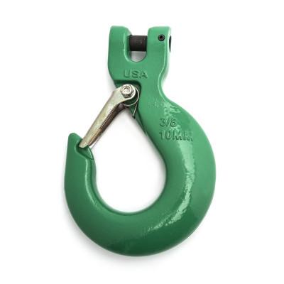 Apex Tool Group Quik-Alloy PL Sling Hooks with Latches, 1 11/16 in;39/64 in Bail, 15000 lb Load, 5746895PL