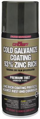 Aervoe Industries Cold Galvanizing Compound, 16 oz Aerosol Can, 7007