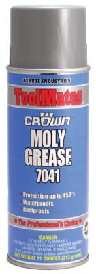 Aervoe Industries Molybdenum Grease, 11 oz, Aerosol Can, 7041