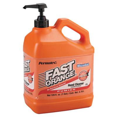 Permatex® Fast Orange Pumice Lotion Hand Cleaners, Citrus, Bottle w/Pump, 1 gal, 25219