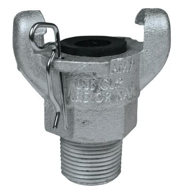 Dixon Valve Air King® 2-Lug NPT End, 3/4 in (NPT) M, 1-3/4 in dia x 2-1/2 in W x 2-13/16 in H, Iron, AM7