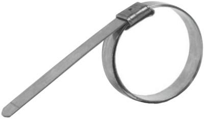 Dixon Valve K Series Band Clamps, 2 1/2" Hose ID, 5/8"W, Galvanized Steel, 50/Bx, K10