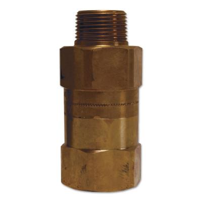 Dixon Valve Safety Shut-Off Valves, 1 in (NPT) Inlet, Male, Brass, SCVS8