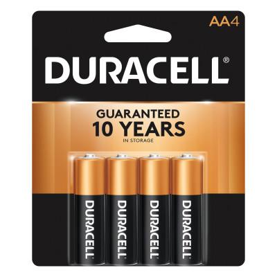 Duracell?? CopperTop Alkaline Battery, 1.5V, AA, 4/PK, MN1500B4Z