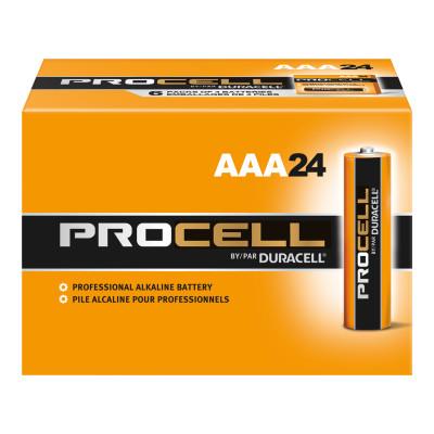 Duracell?? Procell Battery, Non-Rechargeable Alkaline, 1.5 V, AAA, PC2400BKD