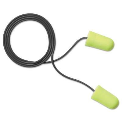 3M™ E-A-Rsoft™ SuperFit™ Metal Detectable Corded Earplug, Foam, 32 dB, Red/Yellow, 311-4109