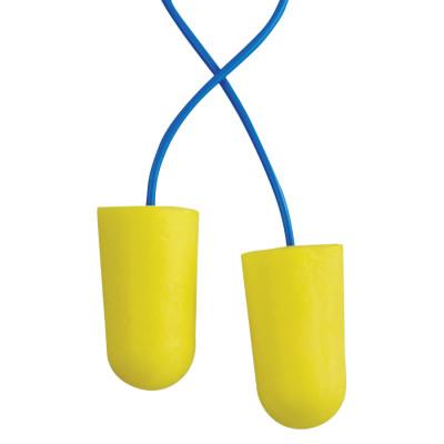 3M™ E-A-R TaperFit 2 Foam Earplugs, Polyurethane, Yellow, Corded, Large, 312-1224