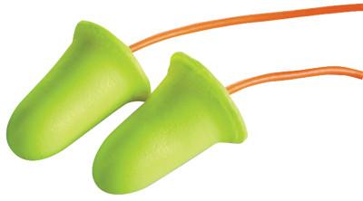 3M™ E-A-Rsoft FX Earplugs, Polyurethane, Yellow, Corded, 312-1274