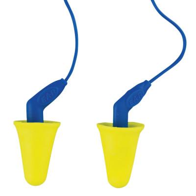 3M™ E-A-R™ Push-Ins SofTouch Earplug, Polyurethane, Blue/Yellow, Corded, 318-4001