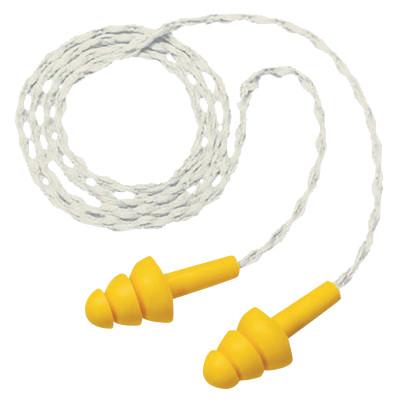 3M™ E-A-R™ Ultrafit® Earplugs, Elastomeric Polymer, Cloth Cord, 340-4036