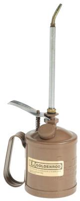 Goldenrod® Heavy Duty Pump Oilers, 1 qt, Lever Action, Rigid 12 in Spout, 120-A1