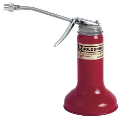 Goldenrod® Spray Tip Oilers, 10 oz, Lever Action, Rigid 5 in Spout, 624
