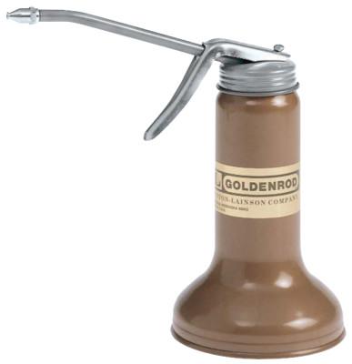 Goldenrod® Pistol Pump Oilers, 10 oz, Lever Action, Rigid 5 in Spout, 625