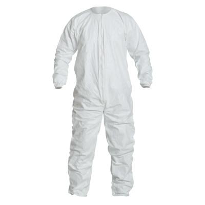 DuPont™ Tyvek® IsoClean® Coveralls with Zipper, White, Small, IC253BWHSM00250S