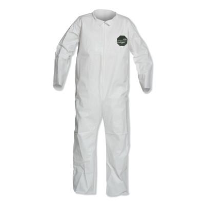 DuPont™ ProShield® 50 Collared Coveralls with Open Wrists/Ankles, White, 6X-Large, NB120SWH6X002500