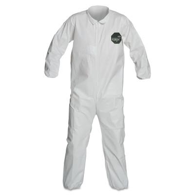 DuPont™ ProShield® 50 Collared Coveralls with Elastic Wrists/Ankles, White, 2X-Large, NB125SWH2X002500