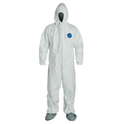 DuPont™ Tyvek® 400 Coveralls with Attached Hood and Boots, White, 3X-Large, TY122SWH3X0025VP