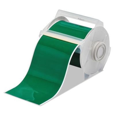 Brady® GlobalMark Tapes, 100 ft x 4 in, Green, 113123