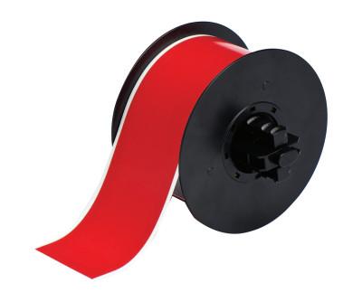 Brady® BBP31 Indoor/Outdoor Vinyl Tapes, 100 ft x 2-1/4 in, Red, B30C-2250-595-RD